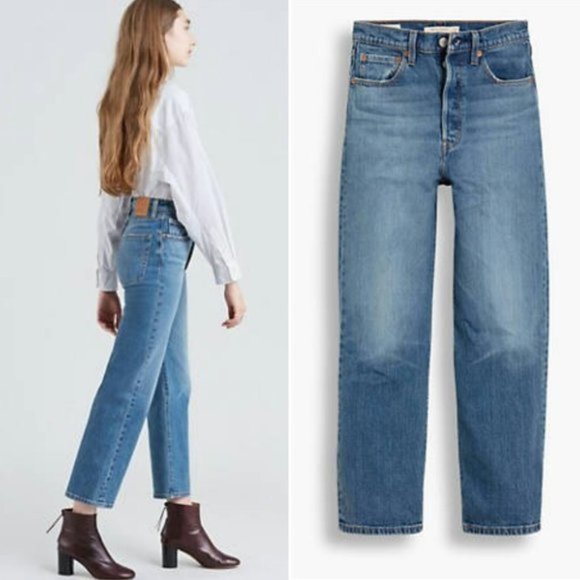 Levi's Denim - Levi's Premium Ribcage Straight Ankle Jive Jean 32